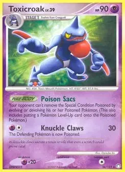 Toxicroak Mysterious Treasures