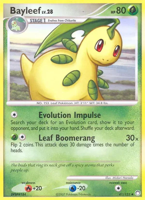 Bayleef Mysterious Treasures 41