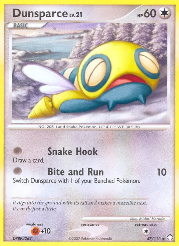 Dunsparce Mysterious Treasures 47