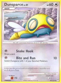Dunsparce Mysterious Treasures