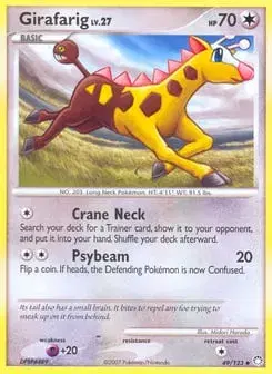 Girafarig Mysterious Treasures