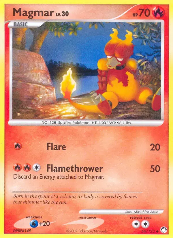 Magmar Mysterious Treasures 54