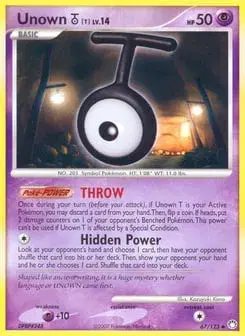 Unown [T] Mysterious Treasures