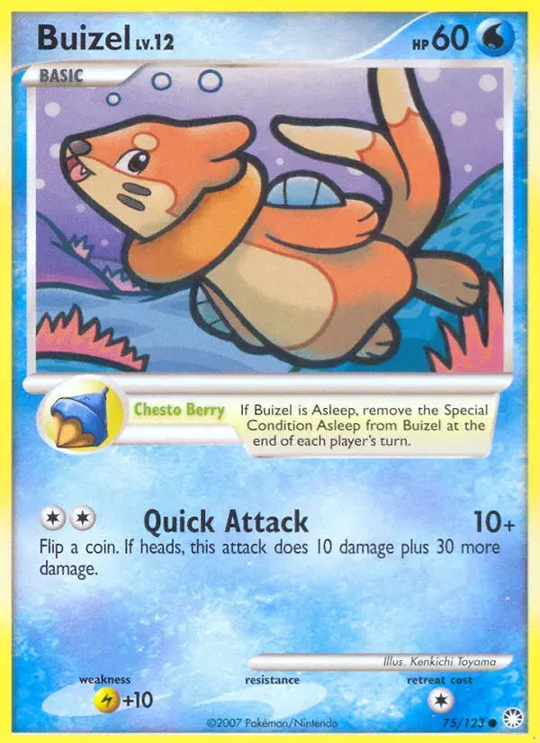 Buizel Mysterious Treasures 75