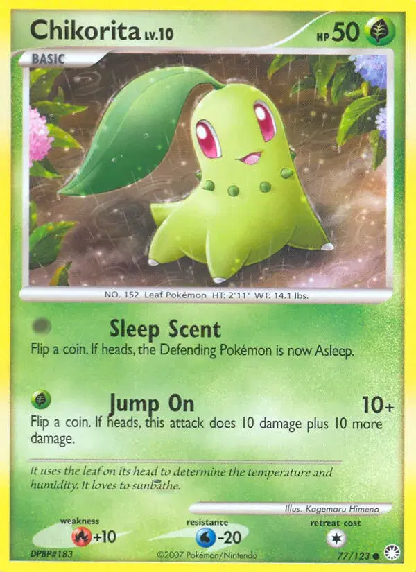 Chikorita Mysterious Treasures 77
