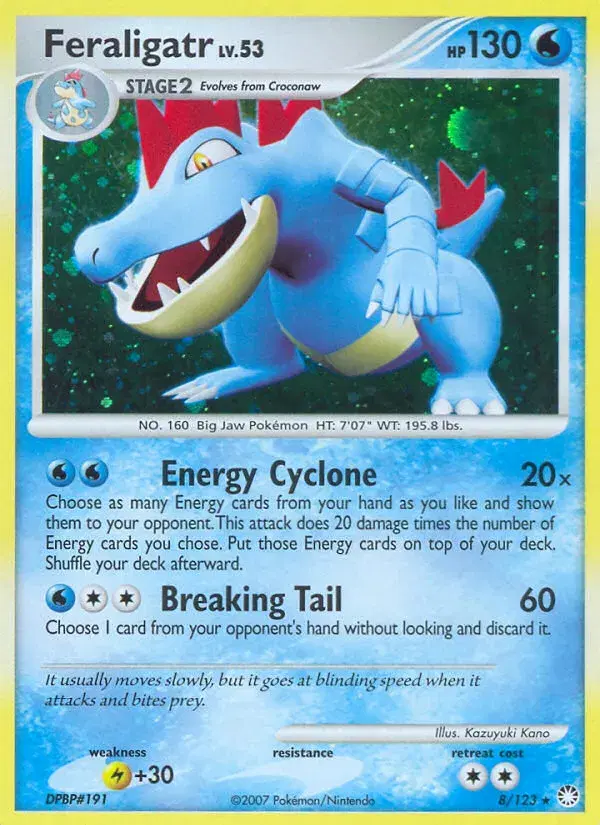 Feraligatr Mysterious Treasures 8