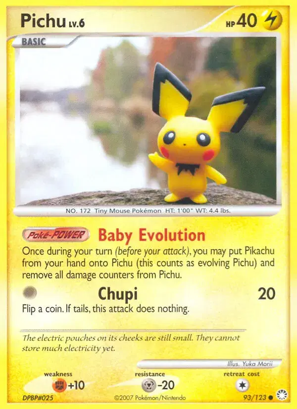 Pichu Mysterious Treasures 93