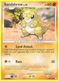 Sandshrew Mysterious Treasures