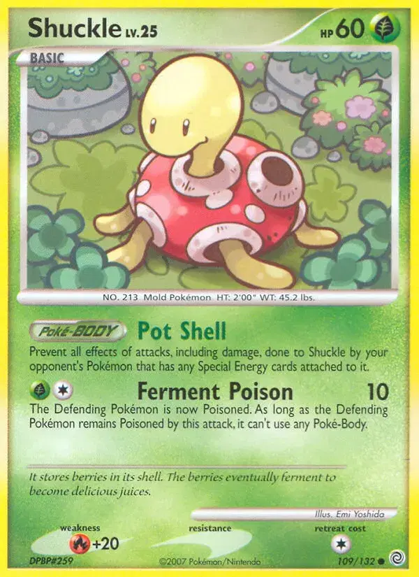 Shuckle Secret Wonders 109