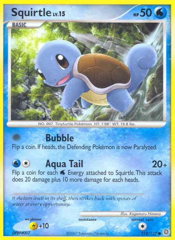 Squirtle Secret Wonders 112