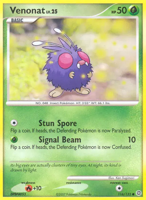 Venonat Secret Wonders 116