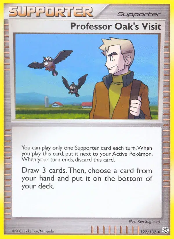 Professor Oak's Visit Secret Wonders 122