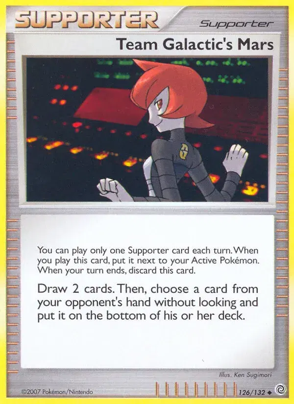Team Galactic's Mars Secret Wonders 126