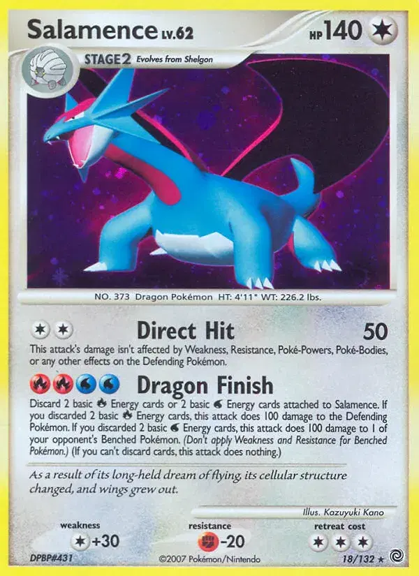 Salamence Secret Wonders 18