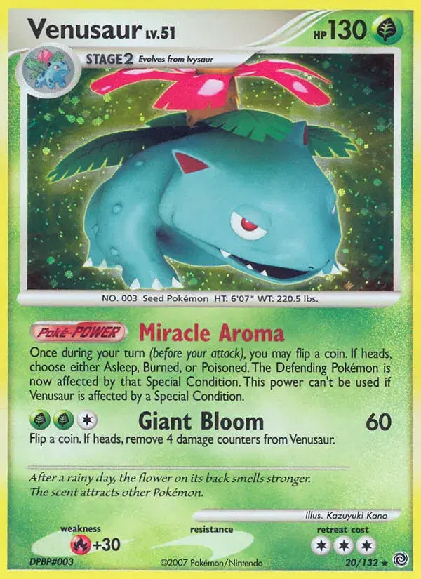 Venusaur Secret Wonders 20