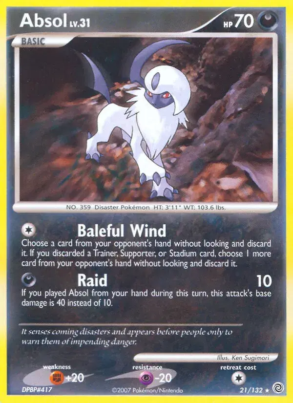Absol Secret Wonders 21