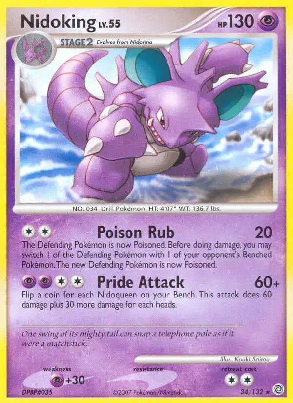 Nidoking Secret Wonders 34