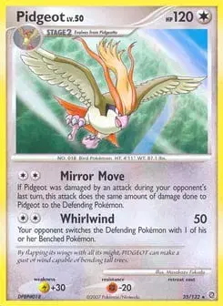 Pidgeot Secret Wonders
