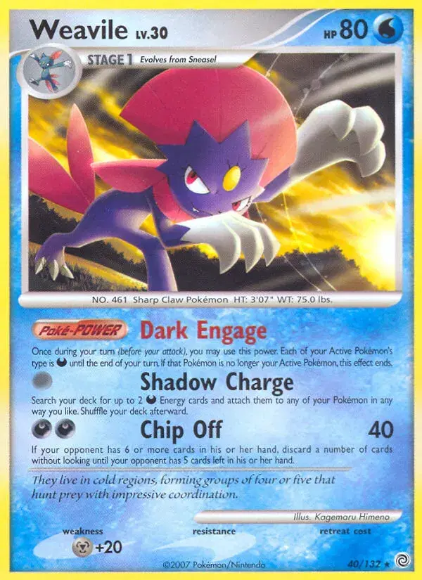 Weavile Secret Wonders 40
