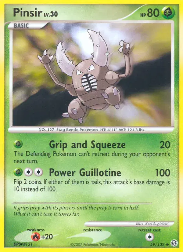 Pinsir Secret Wonders 59