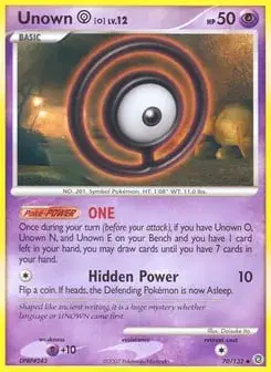 Unown [O] Secret Wonders