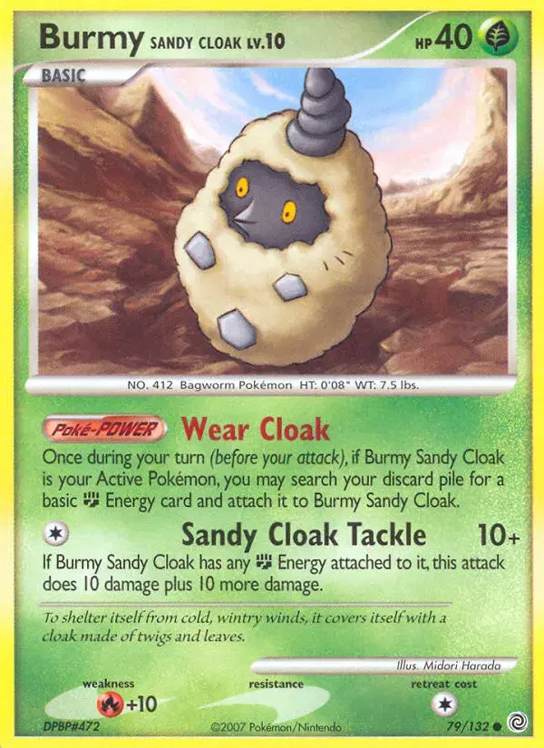 Burmy Sandy Cloak Secret Wonders 79