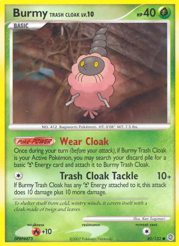 Burmy Trash Cloak Secret Wonders 80