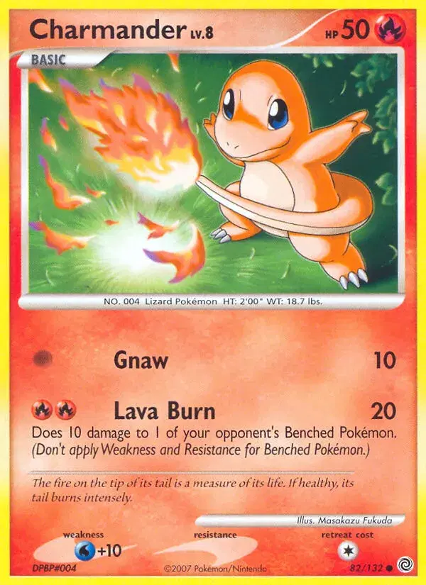 Charmander Secret Wonders 82