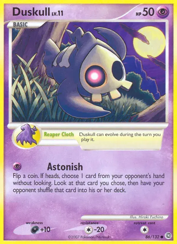 Duskull Secret Wonders 86