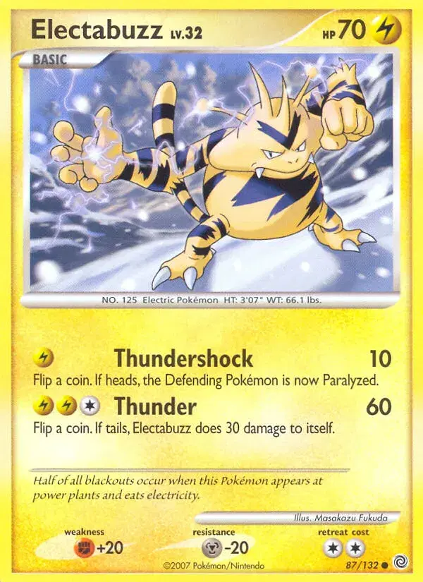 Electabuzz Secret Wonders 87