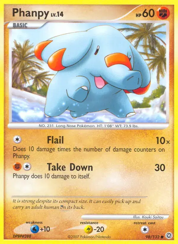 Phanpy Secret Wonders 98