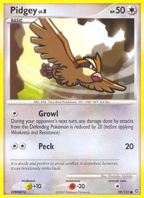 Pidgey Secret Wonders 99
