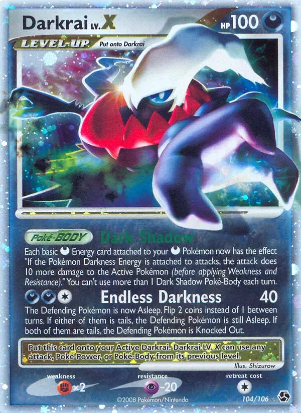 Darkrai LV.X Great Encounters 104