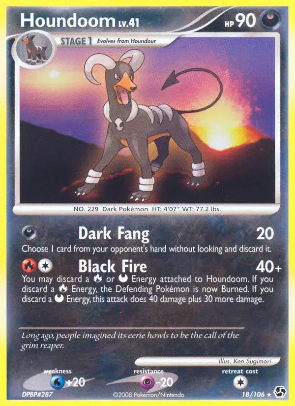 Houndoom Great Encounters 18