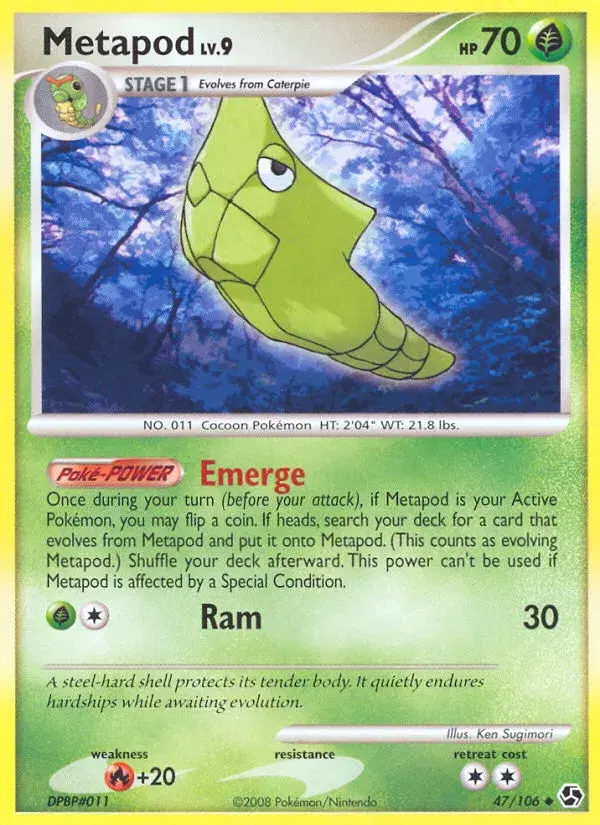 Metapod Great Encounters 47