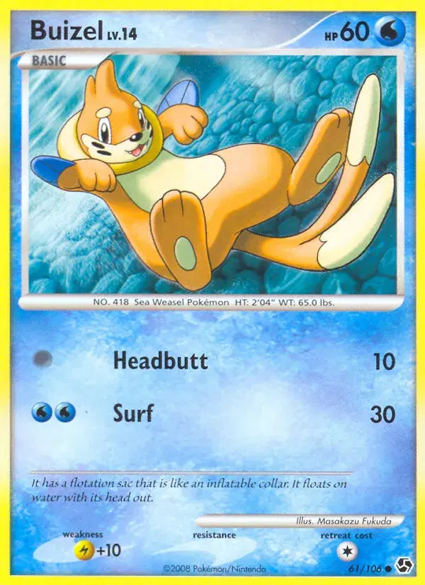 Buizel Great Encounters 61