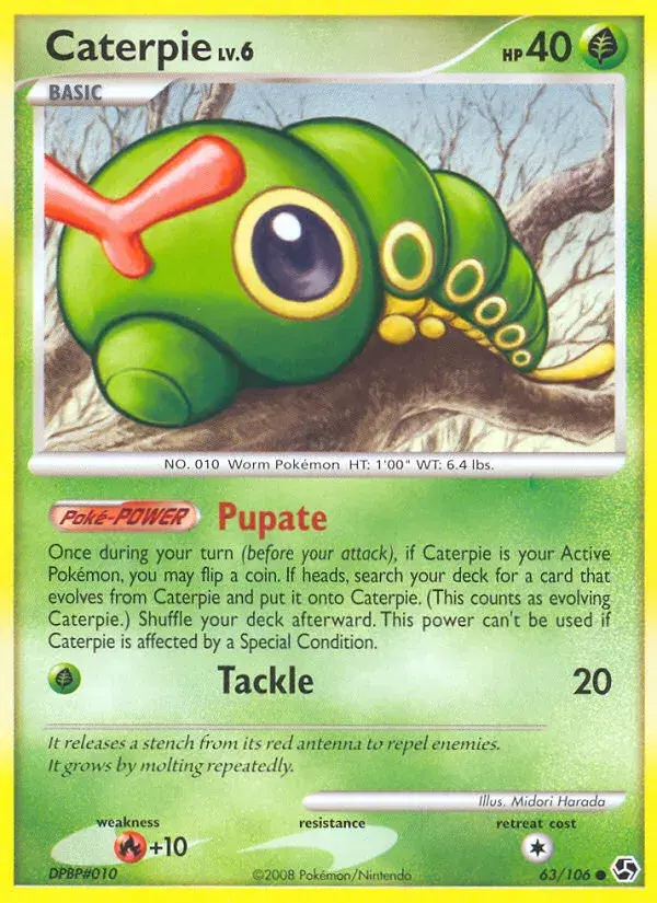 Caterpie Great Encounters 63