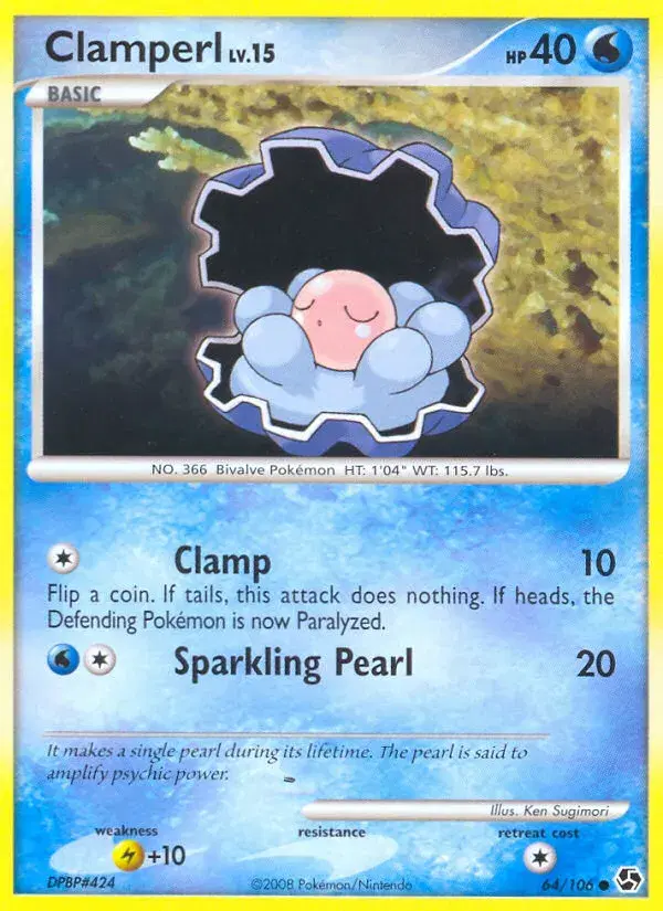 Clamperl Great Encounters 64
