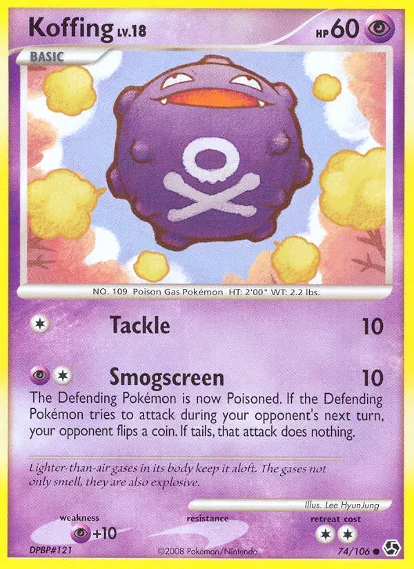 Koffing Great Encounters 74