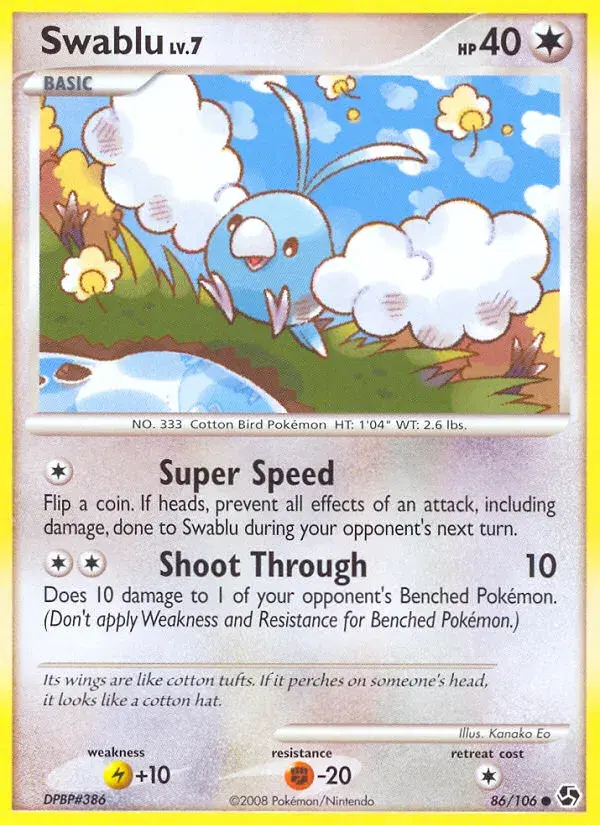 Swablu Great Encounters 86
