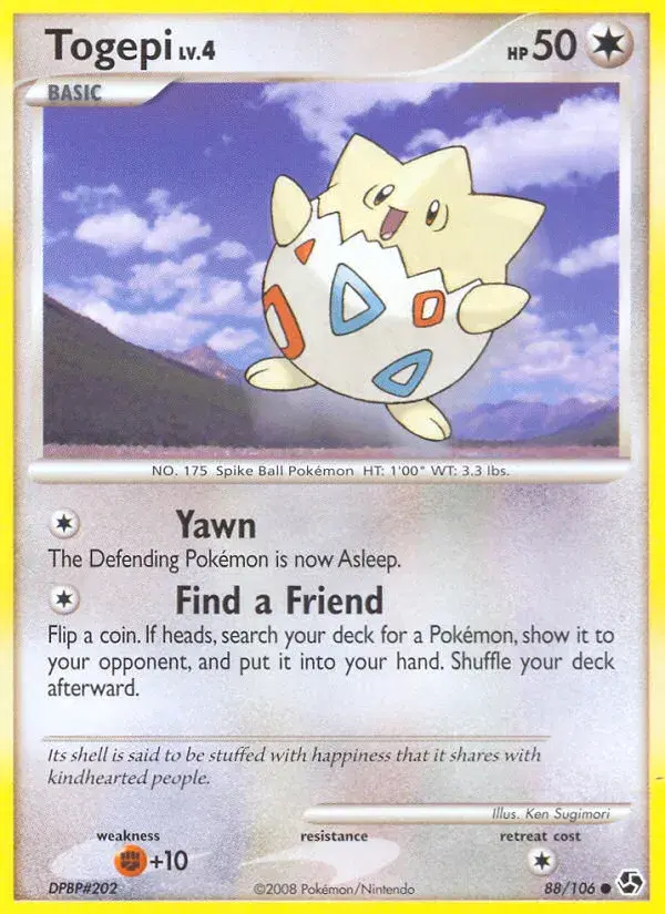 Togepi Great Encounters 88