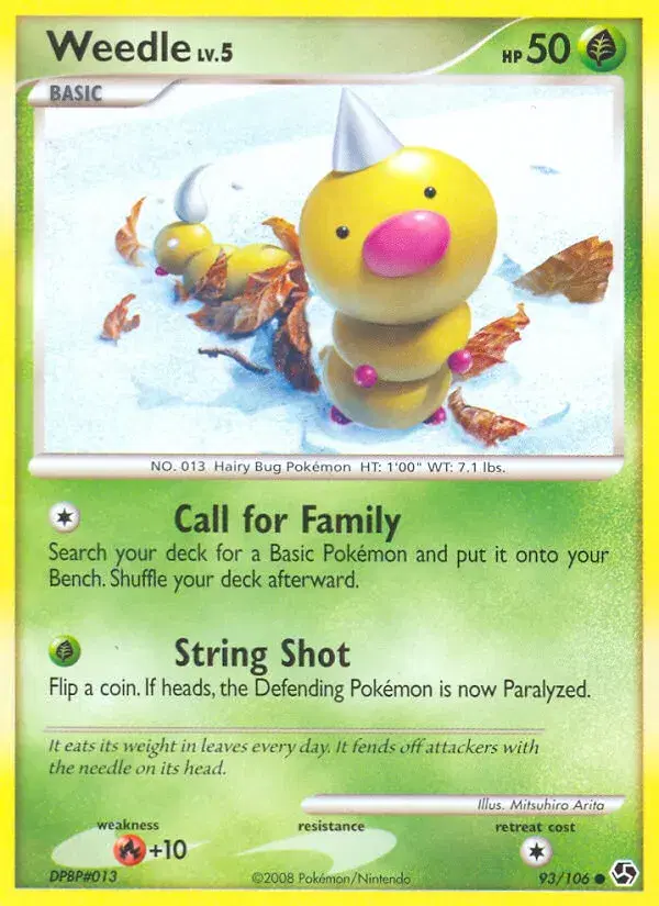 Weedle Great Encounters 93