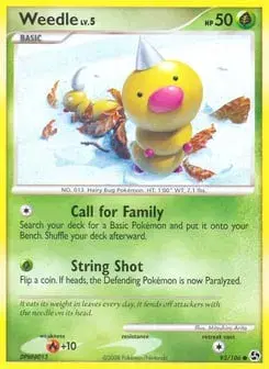 Weedle Great Encounters