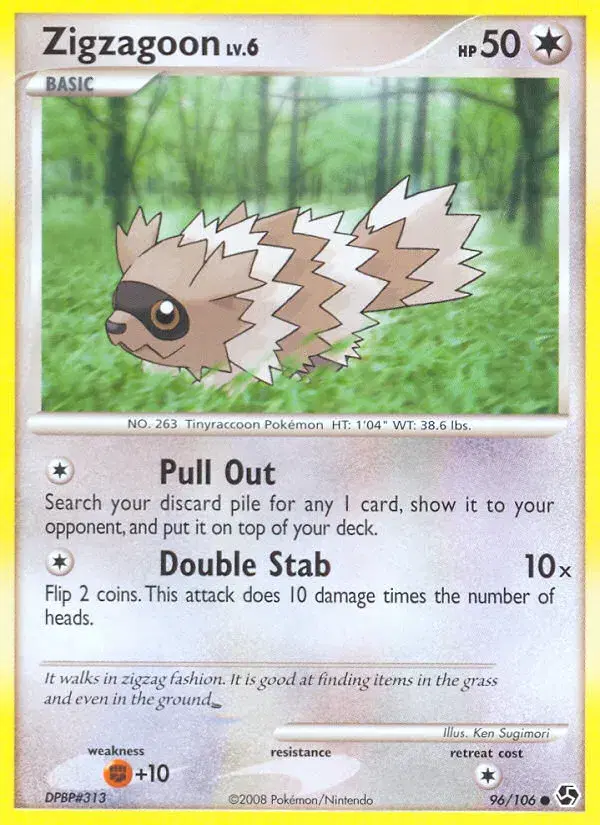 Zigzagoon Great Encounters 96