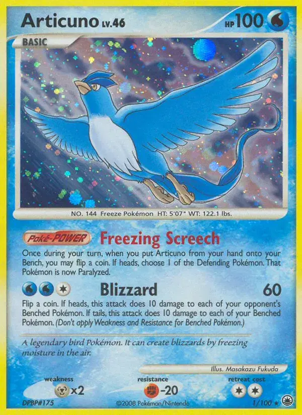 Articuno Majestic Dawn 1