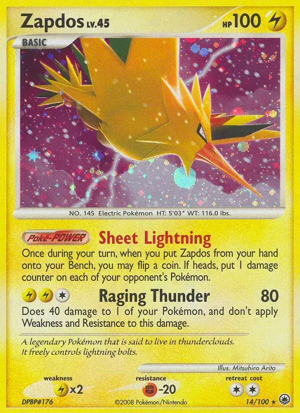 Zapdos Majestic Dawn 14