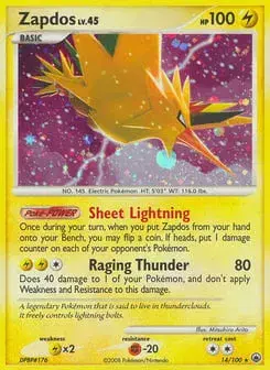 Zapdos Majestic Dawn