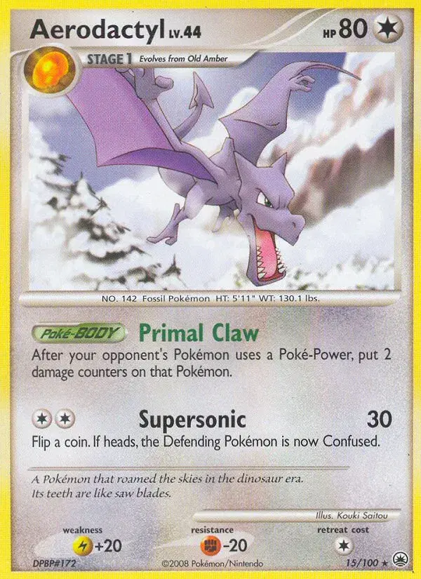 Aerodactyl Majestic Dawn 15