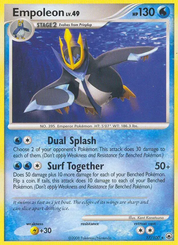 Empoleon Majestic Dawn 17