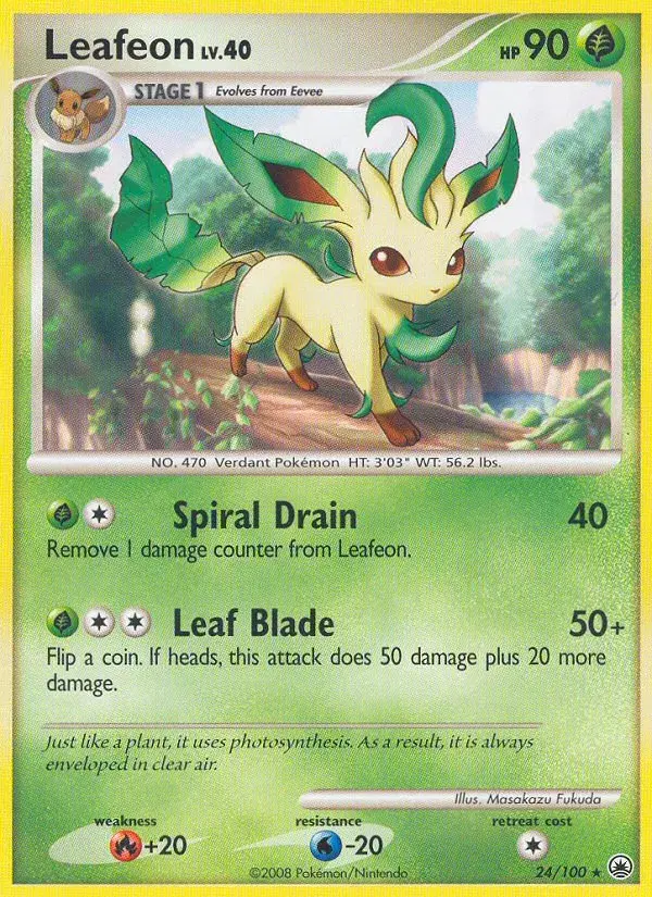 Leafeon Majestic Dawn 24